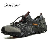 Summer Outdoor Hiking Shoes Men Trekking Mountain Climbing Tracking Treking Trail Water Breathable Non Slip Plus Big Size 51 52