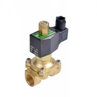 brass electric solenoid valve solenoid valve for water normally open diaphragm solenoid valve ZG3/8 1/2 3/4 1-1/4 1-1/2 Valves