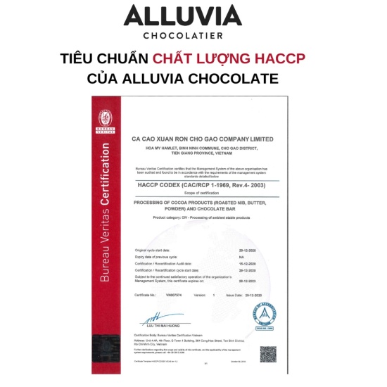 Socola nguyên chất sữa 40% ca cao ngọt ngào alluvia chocolate thanh nhỏ 30 - ảnh sản phẩm 6
