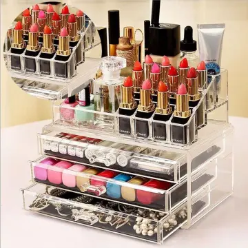 Nail UV Gel Polish Storage Box Manicure Extension Varnishes Holder Acrylic  Transparent Drawer Storage Box Nail Art Jewelry Case