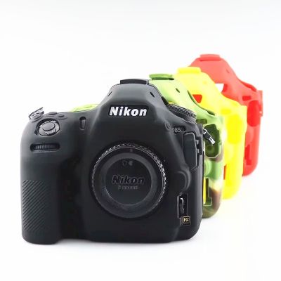 กระเป๋ายางซิลิโคนนิ่มสำหรับ Nikon D810 D850 D7500 D3400 D3500 D750 D7100เคสป้องกันตัวเครื่องกระเป๋าฝาครอบยางสำหรับกล้อง DSLR