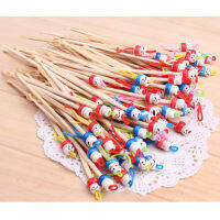 sunkepo6392 5pcs handmade Bamboo Oriental Doll Clean EAR Pick WAX Remover ทำความสะอาดเครื่องมือดูแล