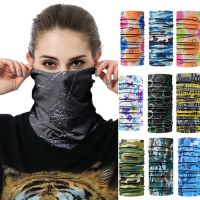 ☍✉☒ Magic Headwear Neck Warmer Men Women Tactical Headband Windproof Head Scarves Straight tubular Outdoor Cycling Bandanas