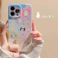 เคสไอโฟนน่ารัก การ์ตูน 14promax เคสมือถือ iPhone 13 เคสฟิล์ม 12 ลาย รวมทุกอย่าง รุ่นที่ 11 X/8 เคสแข็ง 13PRO