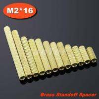 ✔ 500pcs/lot Brass Standoff Spacer M2 Female x M2 Female 16mm