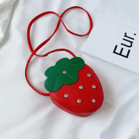 With Handbag Cute Gift Shoulder Bag Crossbody For Handle Fashion Girls Strawberry