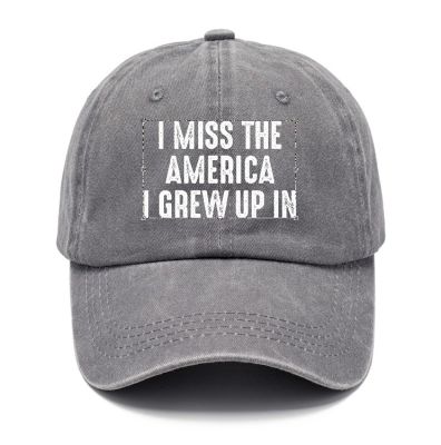 [COD] หมวกพิมพ์ลายผ้าฝ้ายฟอกหมวกคุณพ่อเก่าหมวกเบสบอลผู้ชายย้อนยุคสไตล์ร้อนหมวกกันแดดแบบนิ่ม