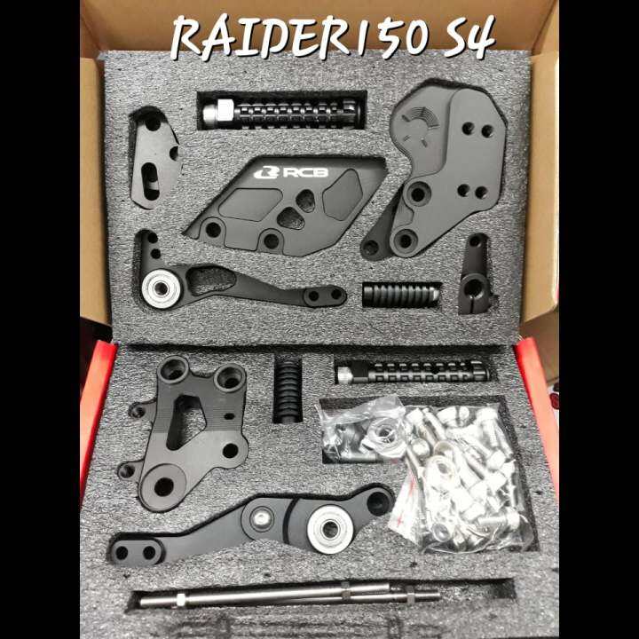RCB ORIGINAL S4 HALF SHIFTER SET (LEFT&RIGHT) COMPATIBLE RAIDER 150