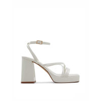 Aldo Taia Women Strappy Heeled Sandals - White