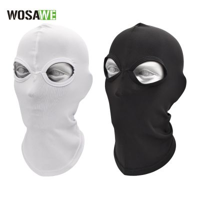 WOSAWE cross-border supply of goods movement cycling sunscreen wind mask motorcycle double orifice dustproof ventilation headgear hat