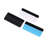 1Pcs Mini Squeegee Felt Edge Scraper Car Decals Viny Wrapping And Tint Tools Pro Plastic Soft Wrap Wrapping Spatula Tool