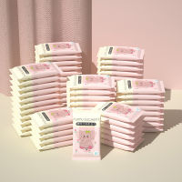 5 Packs 10 Pieces of Baby Wipes Individual Packaging Special Small Bags, Baby Hand and Mouth Wet Wipes Wholesale Event Gifts