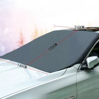 Waterproof Car Windshield Snow Sun Shade Protector Magnetic Car Sunshade Front Automobile Cover Windscreen Cover Cover J5N1