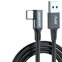 Usb 3.0 Type A ถึง C ความเร็วสายเคเบิลพีวีซีสูง Vr สำหรับชุดหูฟัง1ลิงค์สายชาร์จข้อมูล16ft 2โอนสายเคเบิ้ล