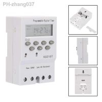 Programmable Weekly Timer 220v 16ON 16OFF Time Delay Replaceable External BatteryKG316T Control Digital Timer Switch