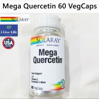 เควอซิทิน Mega Quercetin 60 VegCaps - Solaray