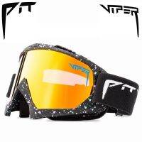 PIT VIPER ยี่ห้อใหม่ Double Layers Anti Fog Sci แว่นตาผู้ชายผู้หญิง Snow Snowboard แว่นตา UV400 Snowmobile Glasses