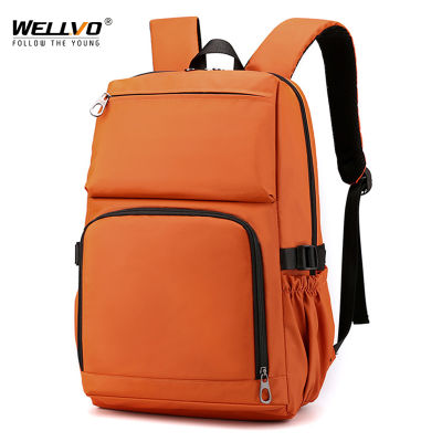 Solid Travel Backpack Men Multifunction Large Capacity Male Mochila Simple Bags 15.6 inch Laptop School Backpacks Black XA804ZC