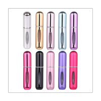 Sprayer Bottom Filler Empty Perfume Bottle Pump Aluminum Cosmetic Container Travel