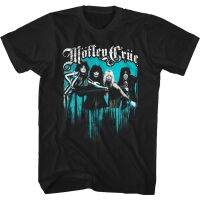 เสื้อยืด พิมพ์ลาย Motley Crue