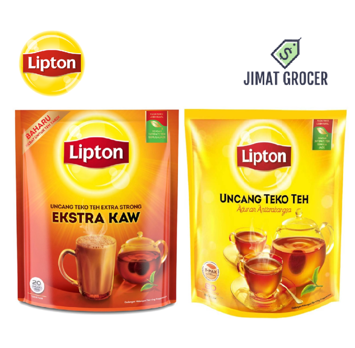 Lipton Yellow Label Tea PotBag (Biasa / KAW) Uncang Teko Teh P20 / P40 ...