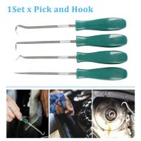 ✾♨ 4Pcs/set 130mm Car Vehicle Oil Seal Screwdrivers Set O-Ring Seal Gasket Puller Remover Loose Pick Hooks Repair Tools For Car