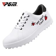 PGM Women s Waterproof Golf Shoes Light Weight Soft and Breathable Universal Outdoor Camping Sports Shoes All-match White Shoes XZ111 thumbnail