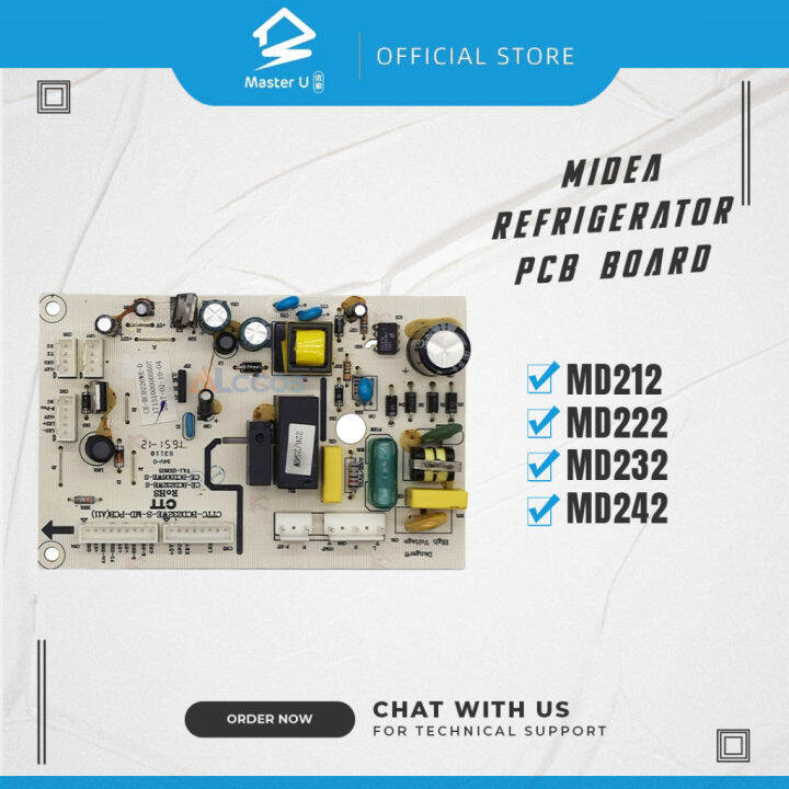 MIDEA REFRIGERATOR PCB BOARD - MIDEA MD212/MD222/MD232/MD242 | Lazada