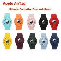 ♨✱✜ สำหรับ Apple AirTags เคสป้องกันสายรัดซิลิโคน Air Tag Anti-lost ปลอกหุ้มสร้อยข้อมือสำหรับเด็ก Children Tracker Locator Watch Band