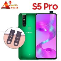 Infinix S5 Pro X660กล้องด้านหลังที่เปลี่ยนฝาครอบเลนส์แก้ว