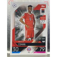 การ์ดนักฟุตบอล Kingsley Coman 2022/23 การ์ดสะสม FC Bayern Munchen การ์ดนักเตะ บาเยิร์น มิวนิค มิวนิก