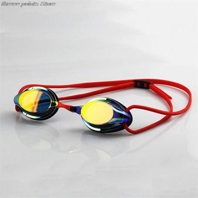 Electro-coated Swimming Goggles Professional Competition Training Swimming Goggles Adult Anti-fog Waterproof Racing Goggles Goggles