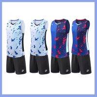 shot goods 6248A/6248B Mens Sleeveless clothing/Badminton Vest Kits Womens Sport Sleeveless Tops Adults Badminton Jersey XS-3XL