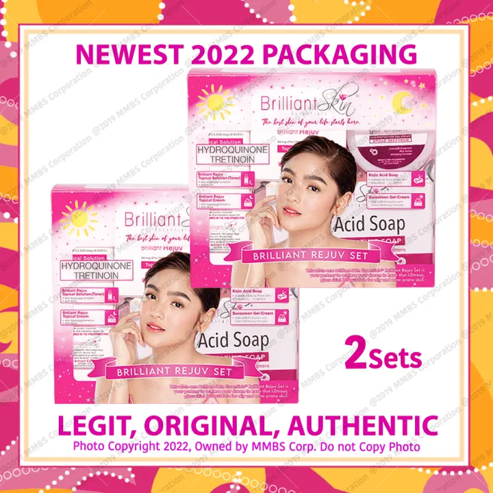 100% Guaranteed Legit Brilliant Skin Rejuvenating Facial Set (Set of 2 ...