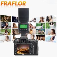 Fm-670ไฟแฟลช Speedlite Lcd สำหรับรองเท้าร้อนมาตรฐานรีไซเคิลเวลา2.8วินาทีสำหรับ Dsrl Fujifilm กล้องโอลิมปัส Nikon Canon 650d 550d 450d