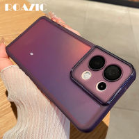 เคสโทรศัพท์โปร่งใส ROAZIC สำหรับ OPPO Reno 8 7 Pro 6 5 5G ฝาหลังพร้อมปลอกอ่อนป้องกันการตกฟิล์มเลนส์ Reno8โปร Reno5 Reno6 Reno7