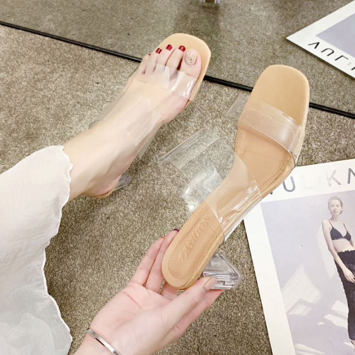 ready-stock-transparent-sandals-womens-high-heels-new-summer-versatile-fairy-fashion-crystal-medium-heel-sandals