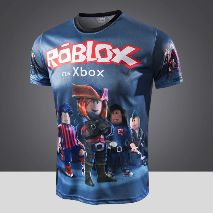 Children's terno jersey T-shirt sweatshirt Clothify Roblox T-shirt for Kids  Game Cartoon Printed Shirts 17005