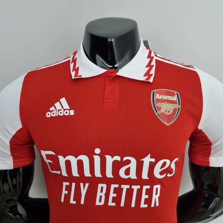 เสื้อฟุตบอล-อาเซน่อล-ชุดเหย้า-เกรดเพเยอร์-ปี-2022-23-arsenal-home-jersey-2022-23-player