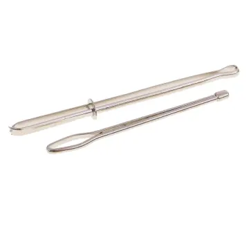 2PCS bodkin sewing tool precision tweezers Tweezers stainless steel
