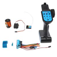 Brushless Upgrades Kit Motor ESC Receiver Remote Controller Servo Set for WLtoys 12428 12423 FY-03 RC Car Spare Parts