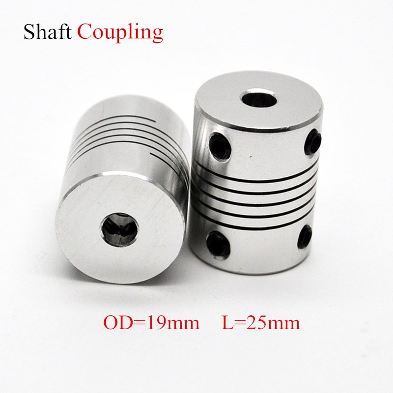 1pc 6.35/8/10mm Jaw Shaft Coupling Spider Flexible Coupler Motor D30L35