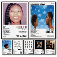 Drake S New Album Her Loss Aesthetic Hip Hop Canvas Poster-เหมาะสำหรับห้องเด็กผู้ชาย Wall Art &amp; Home Decor