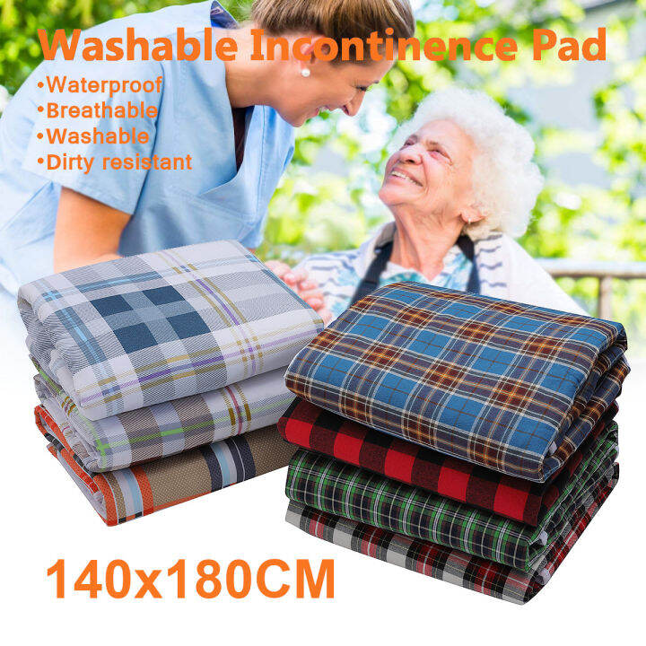 Waterproof Washable Adult Diaper Incontinence Bed Pad Reusable
