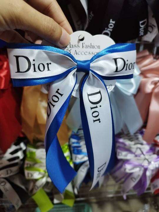 ตา168ช้อป-โบว์dior-ริบบิ้นมัดผม-โบว์น่ารักๆ-พร้อมส่งจากไทย