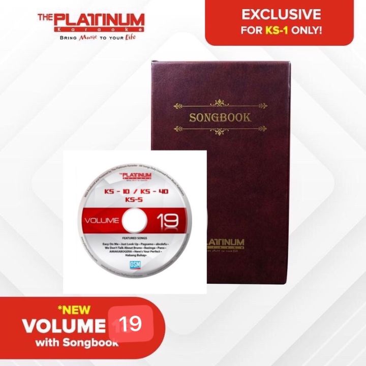 Platinum KS-40 / KBOX 2 Songbook & CD | Lazada PH