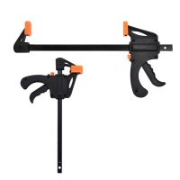 iho△✲▤  2pcs Ratchet Release Speed Squeeze Wood Working Bar Clamp Clip Spreader Hand Woodworking