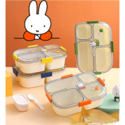 miffy Lunch Box 1100ml 1550ml Bento Box Leak-proof Microwave Safe