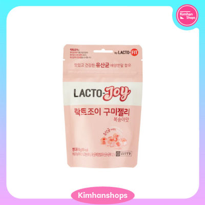 Kimhanshops LactoFit Joy Probiotics Gummy เจลลี่เยลลี่ รสพีช🍑🍑