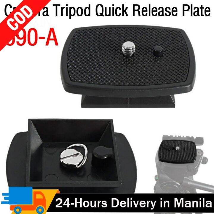 DSLR Camera Quick Release Plate Screw Adapter Mount Head Tripod Monopod